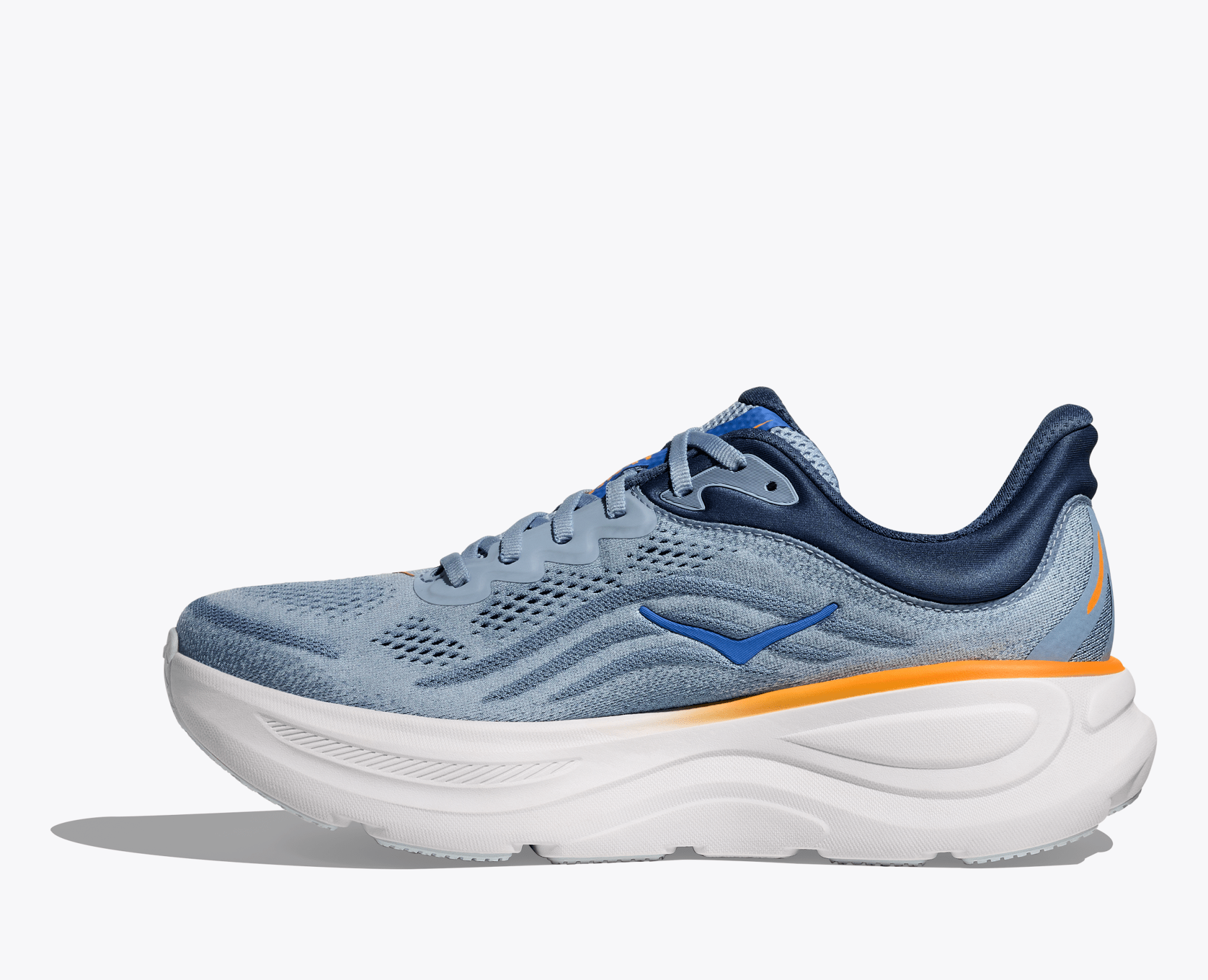 Hoka Men’s Bondi 9 - Drizzle/Downpour - Interval Running