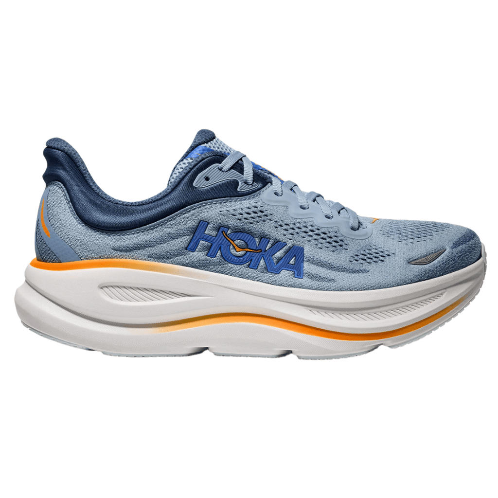 Hoka Men’s Bondi 9 - Drizzle/Downpour - Interval Running