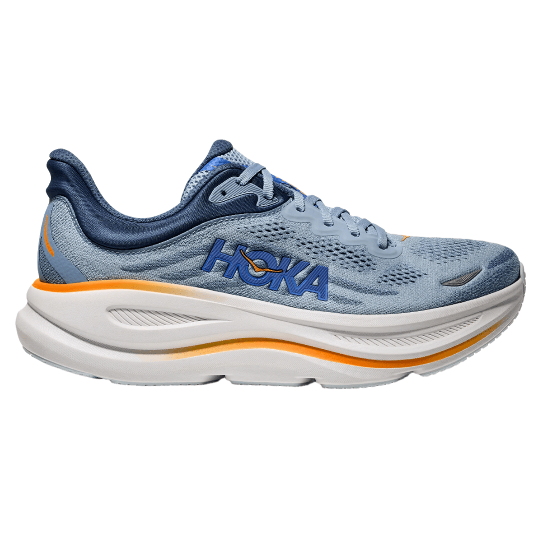 Hoka Men’s Bondi 9 - Drizzle/Downpour - Interval Running