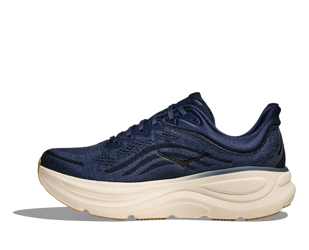Hoka Men’s Bondi 9 - Midnight Blue / Varsity Navy - Interval Running