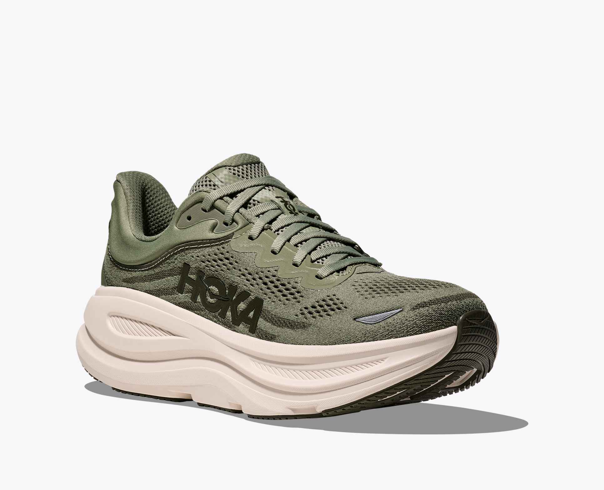 Hoka Men’s Bondi 9 - Sea Moss / Eucalyptus - Interval Running