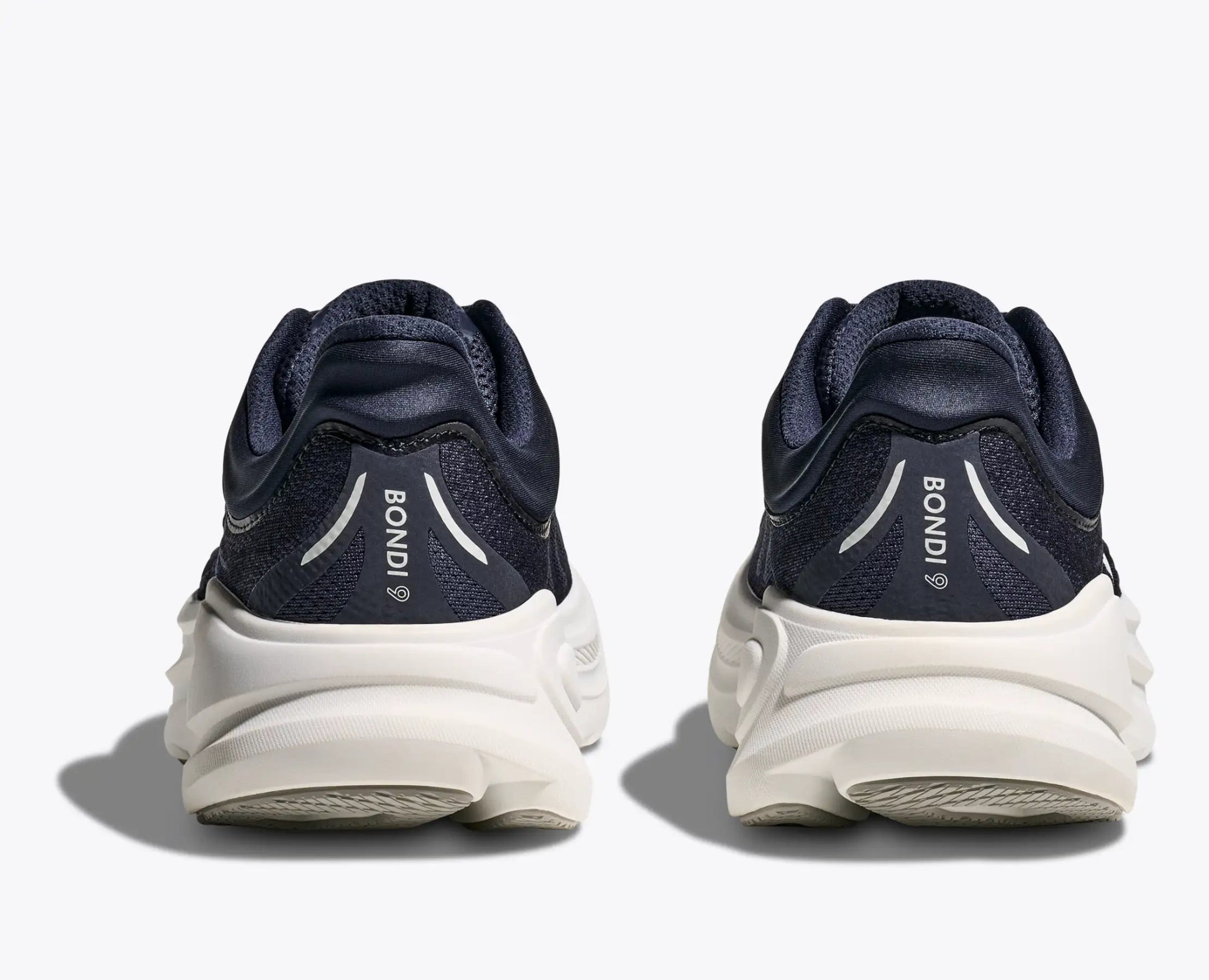 Hoka Men’s Bondi 9 - Varsity Navy / White - Interval Running