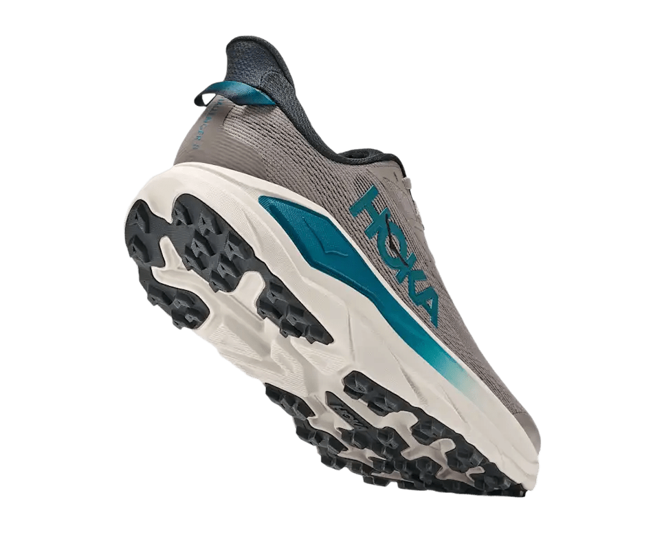 Hoka Men's Challenger 8 – Pebble Grey / River Rock Grey - Interval Running