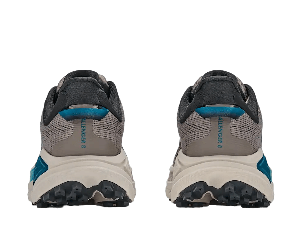 Hoka Men's Challenger 8 – Pebble Grey / River Rock Grey - Interval Running