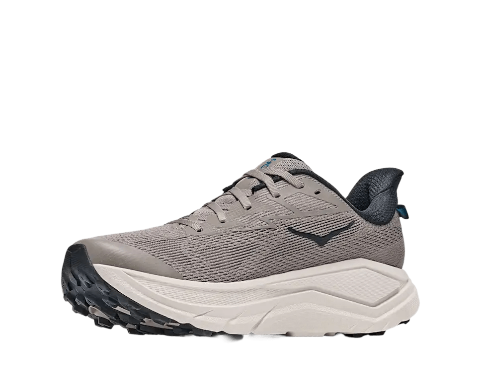 Hoka Men's Challenger 8 – Pebble Grey / River Rock Grey - Interval Running
