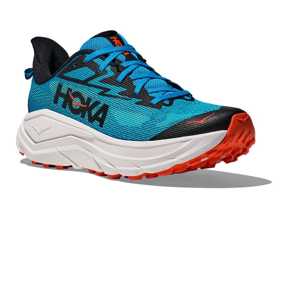 Hoka Men's Challenger 8 - Skyward Blue / White - Interval Running