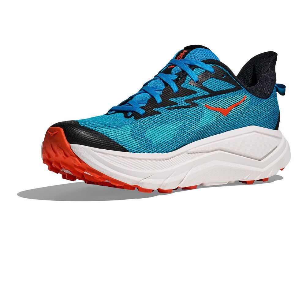 Hoka Men's Challenger 8 - Skyward Blue / White - Interval Running