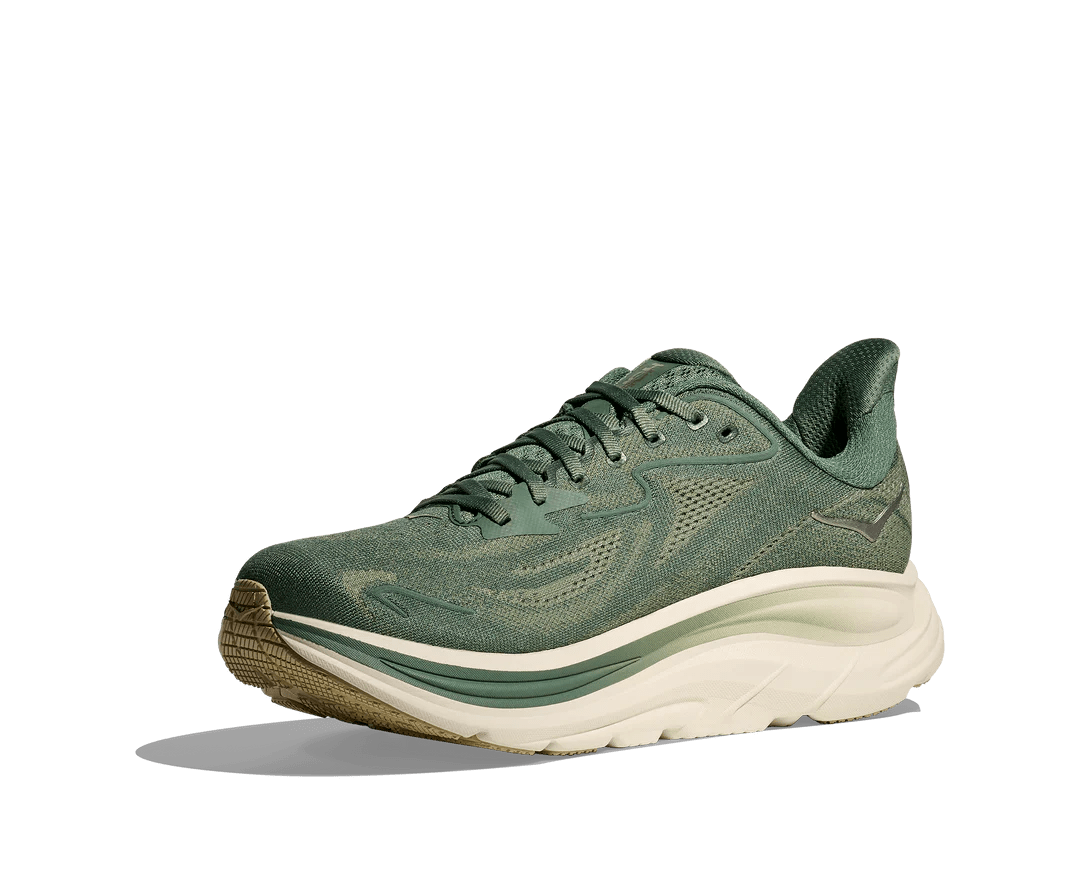 Hoka Men's Clifton 10 – Fern / Truffle Salt - Interval Running