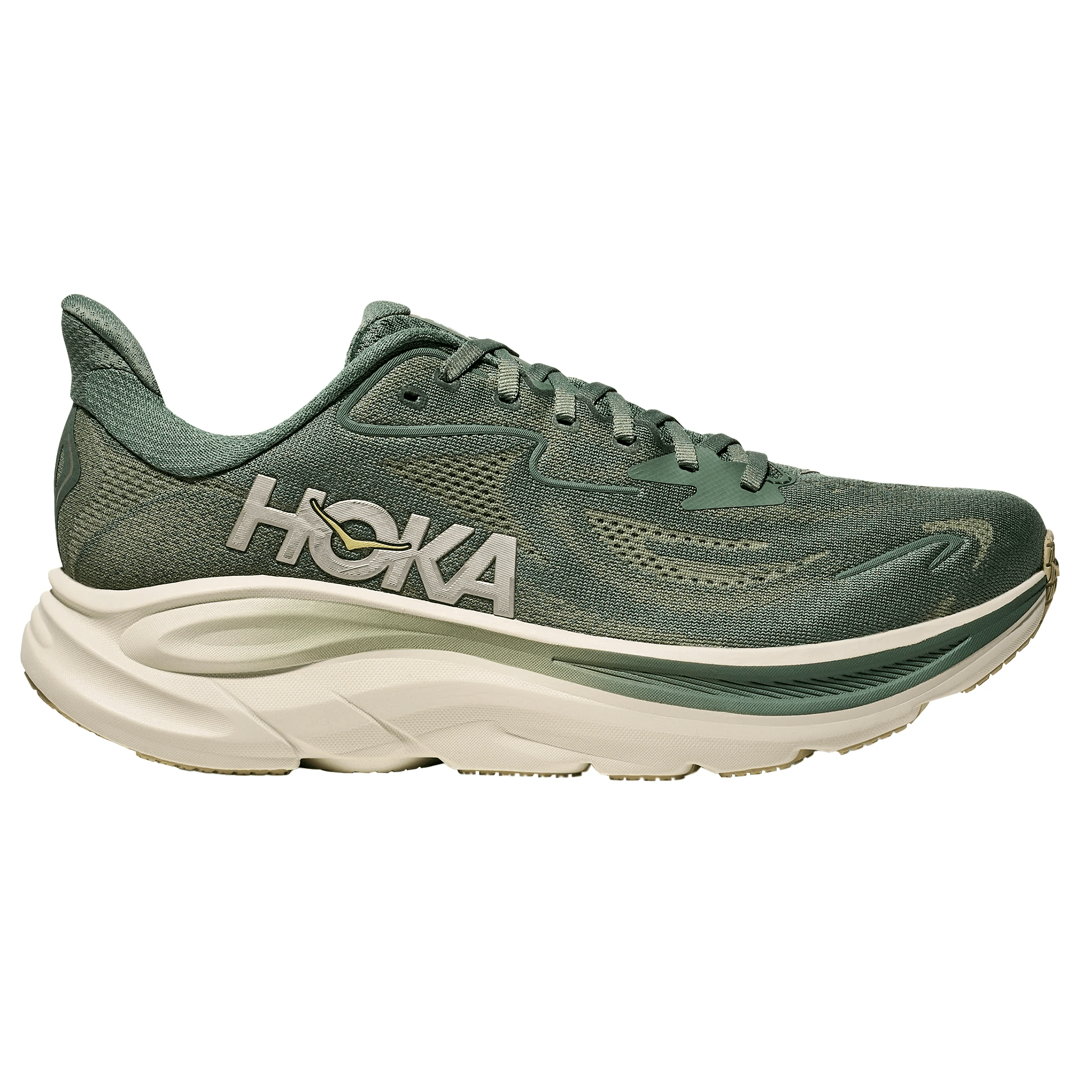 Hoka Men's Clifton 10 – Fern / Truffle Salt - Interval Running