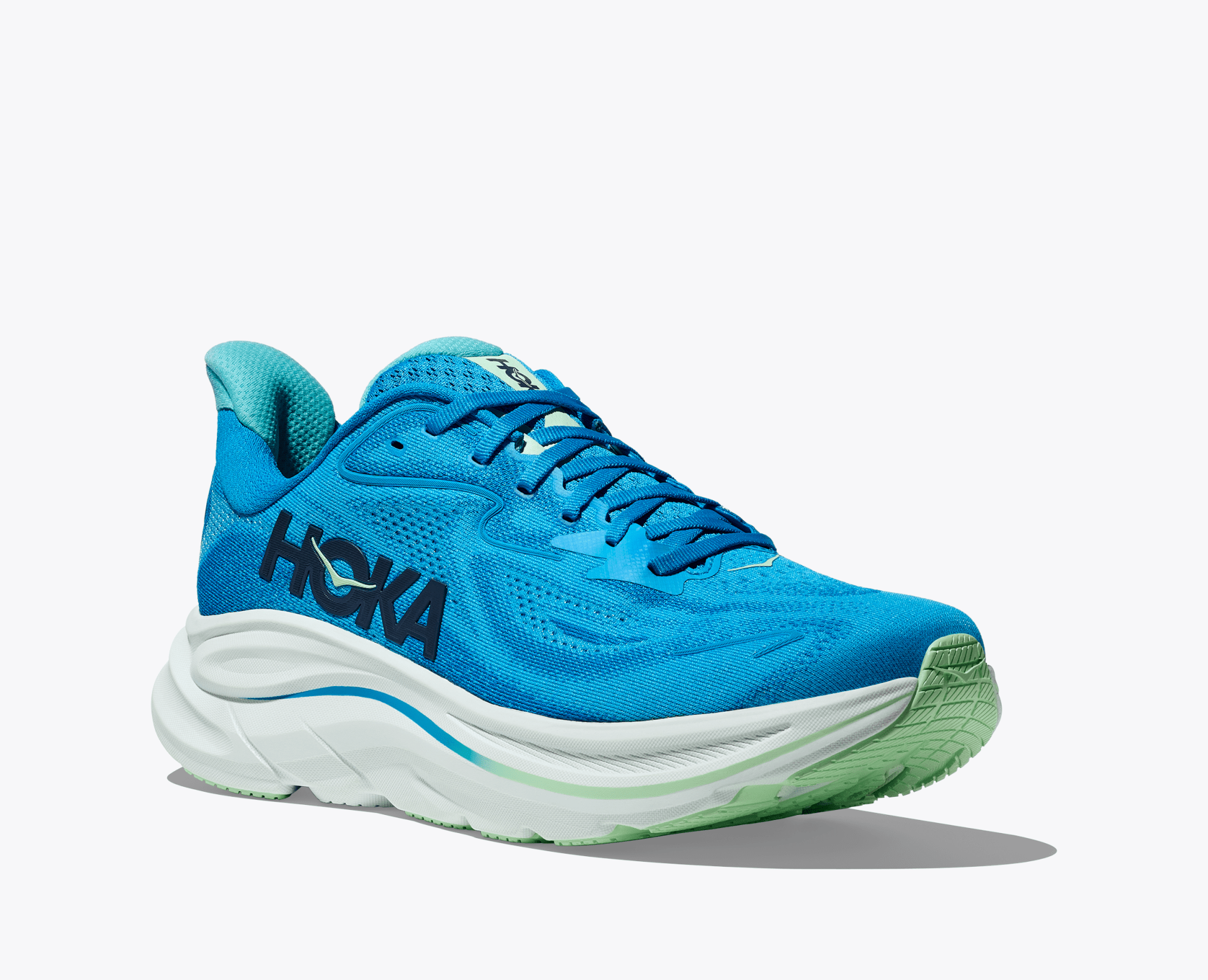 Hoka Men's Clifton 10 – Hoka Blue / Skyward Blue - Interval Running