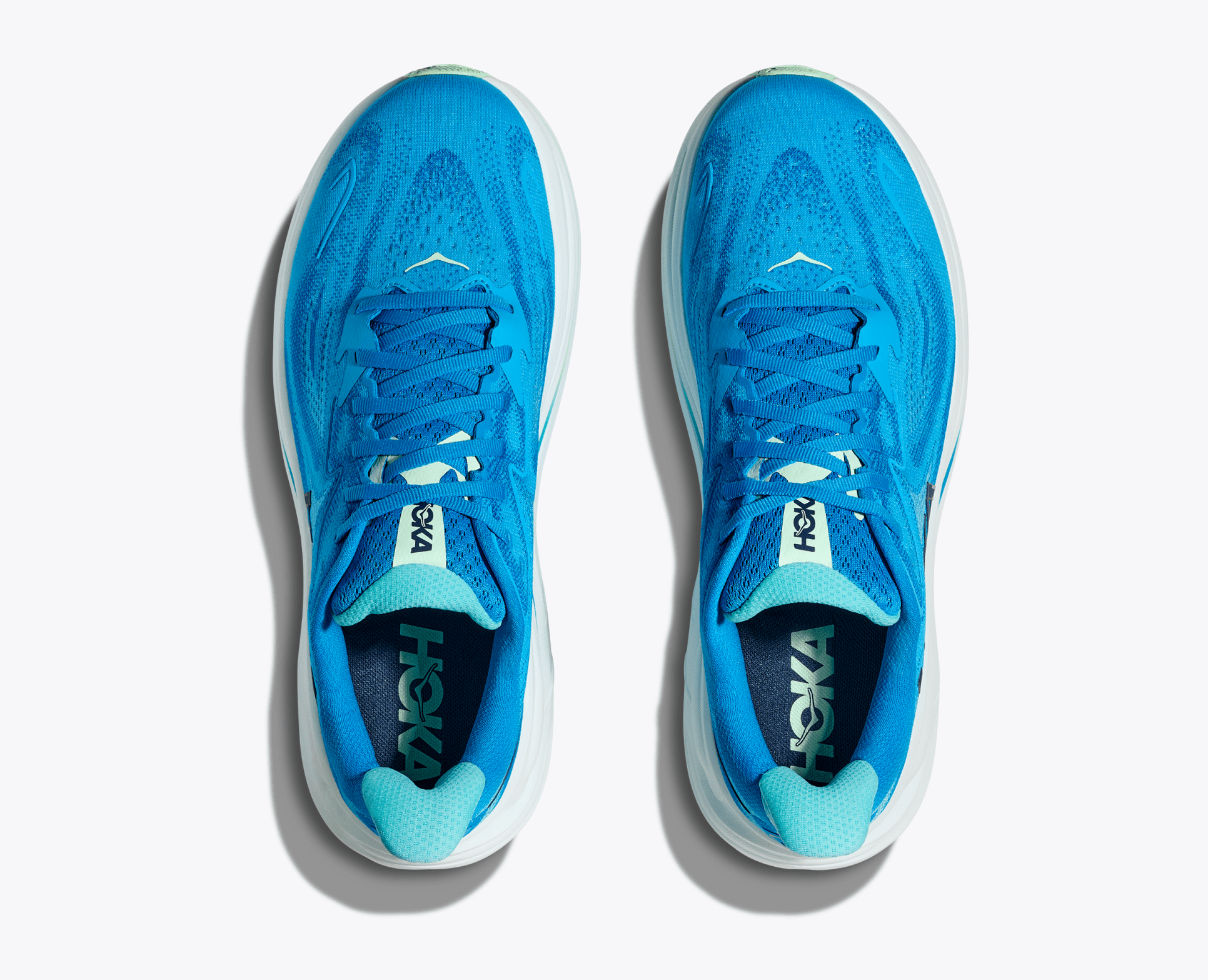 Hoka Men's Clifton 10 – Hoka Blue / Skyward Blue - Interval Running