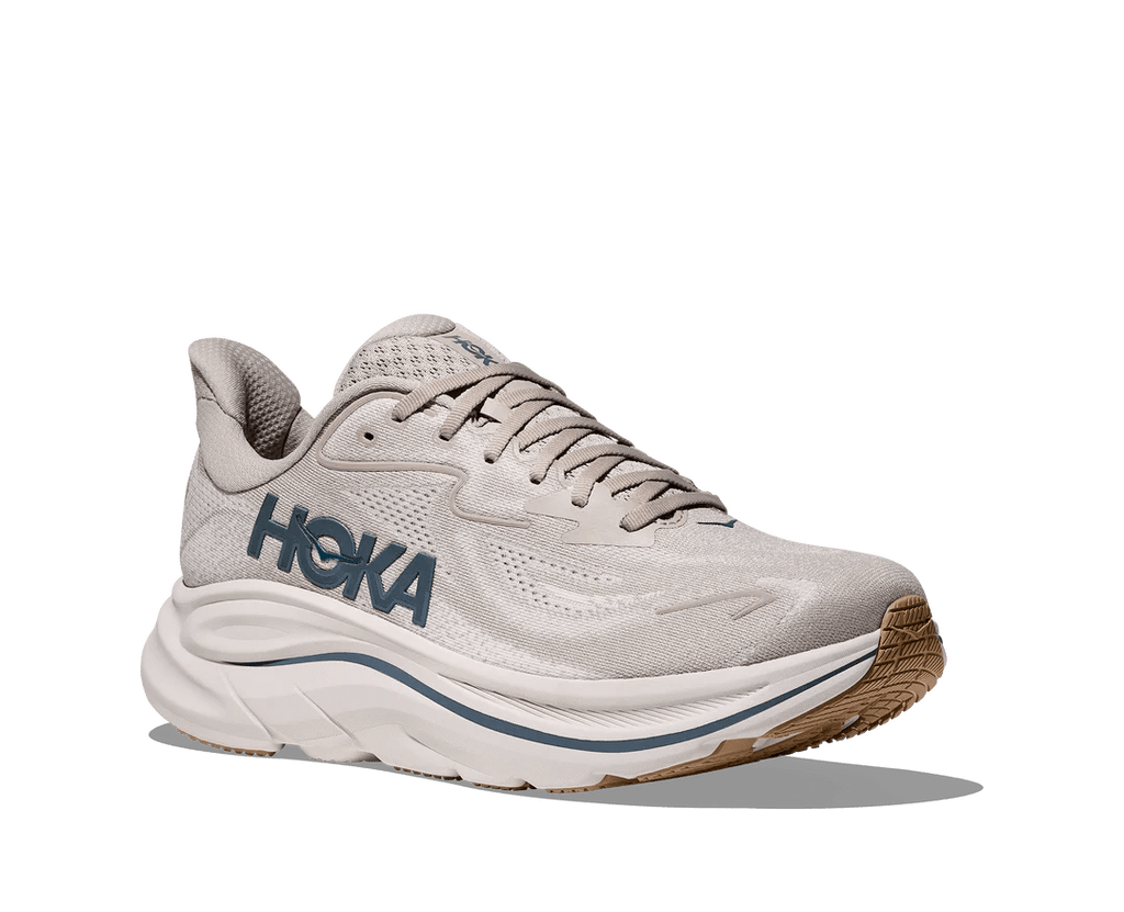 Hoka Men's Clifton 10 – Putty / Grout - Interval Running