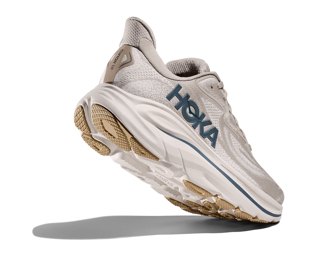 Hoka Men's Clifton 10 – Putty / Grout - Interval Running