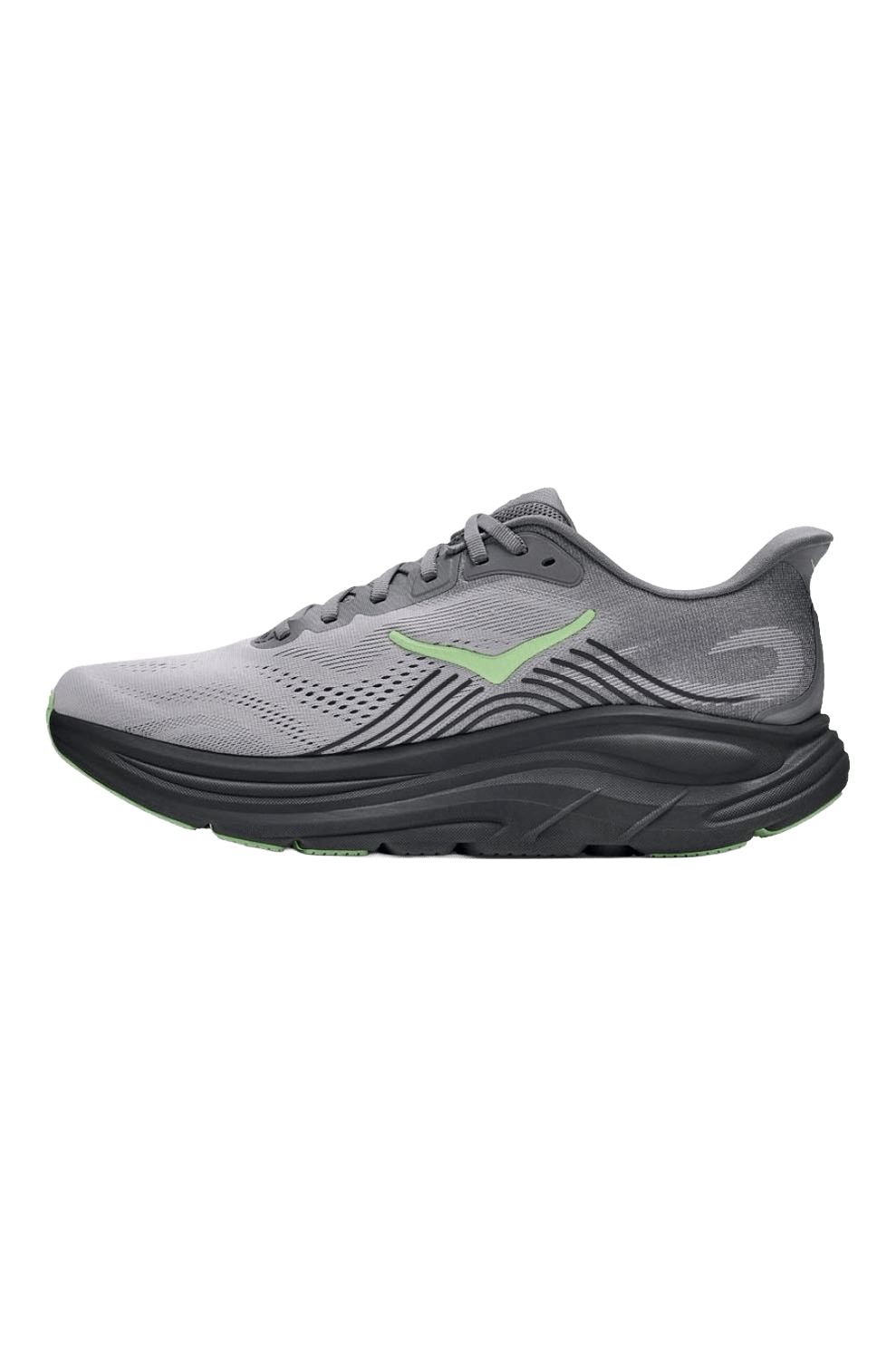 Hoka Men's Clifton 11 - Galactic Grey / Stardust - Interval Running