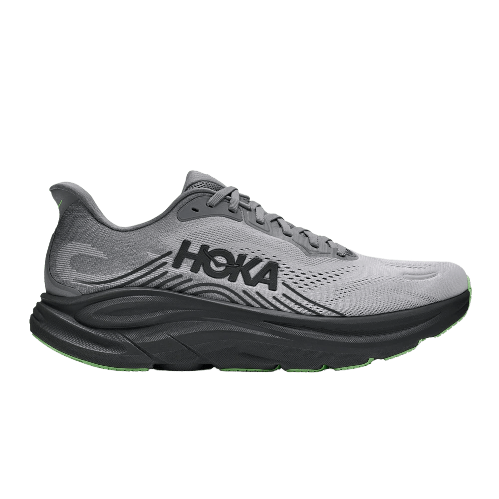 Hoka Men's Clifton 11 - Galactic Grey / Stardust - Interval Running