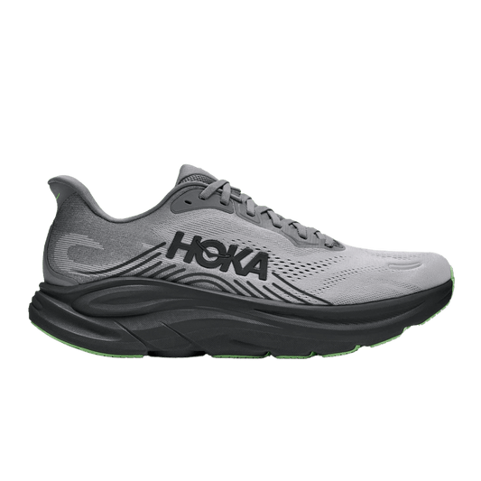Hoka Men's Clifton 11 - Galactic Grey / Stardust - Interval Running
