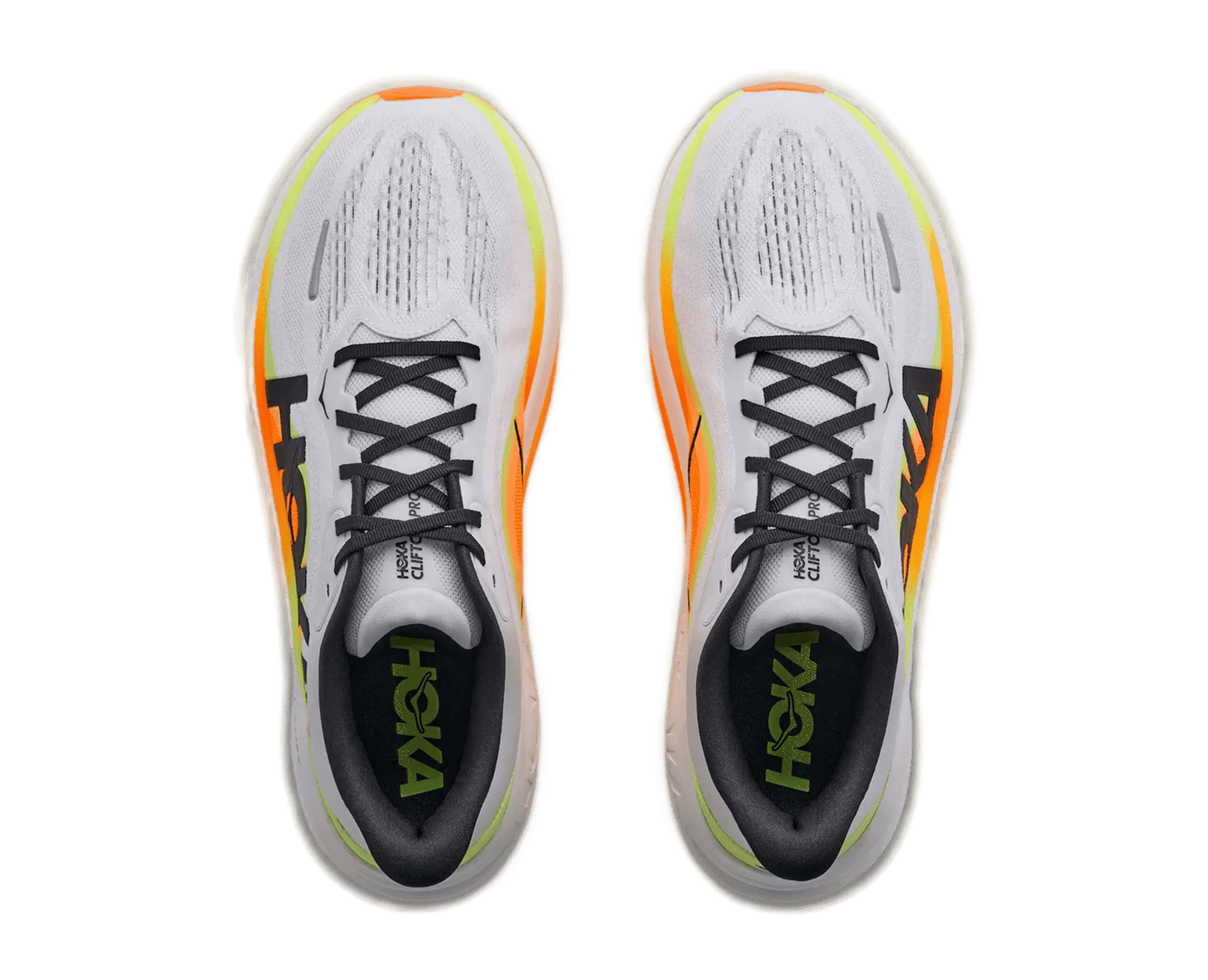 Hoka Men's Clifton Pro – Cosmic Grey / Black - Interval Running