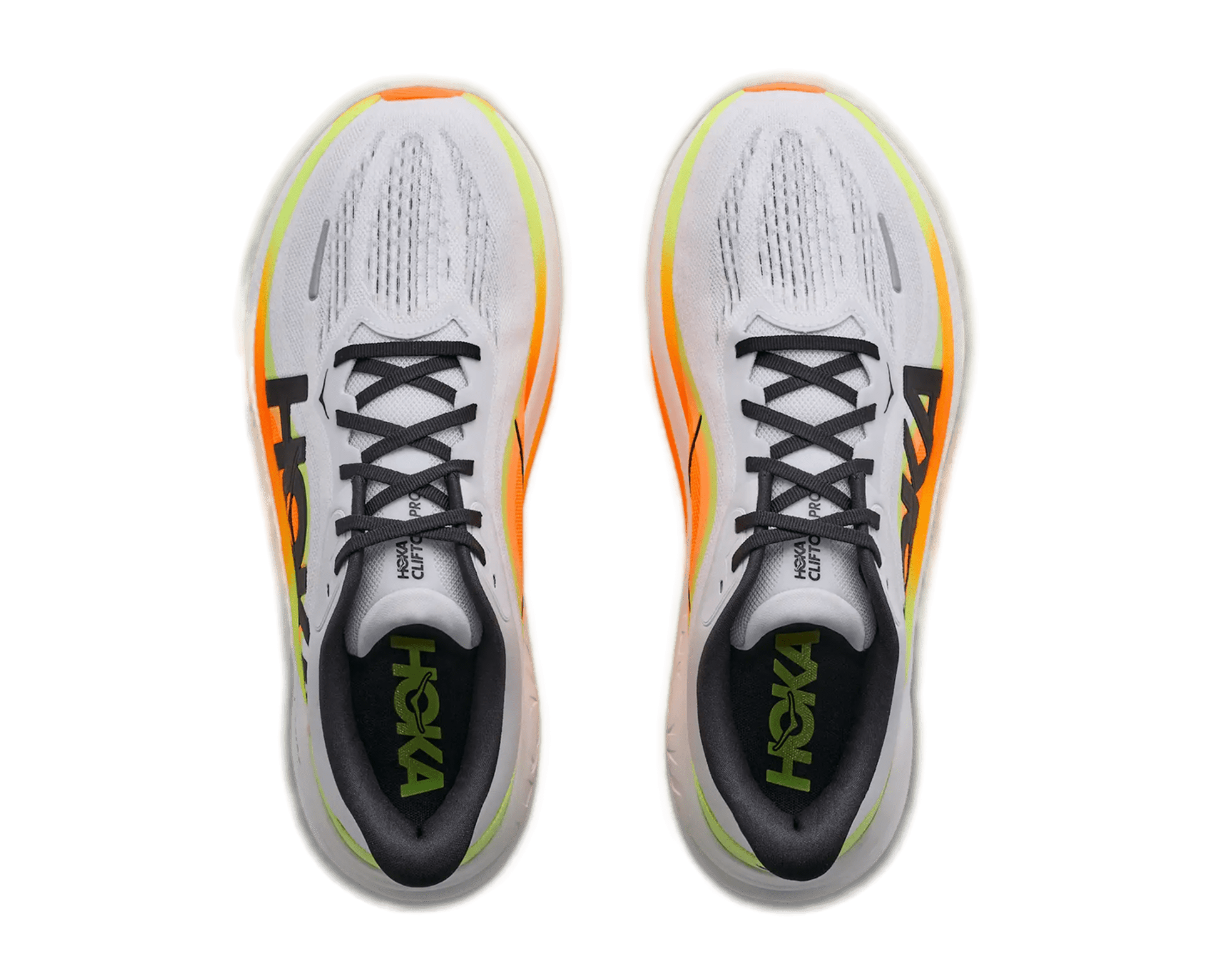 Hoka Men's Clifton Pro – Cosmic Grey / Black - Interval Running