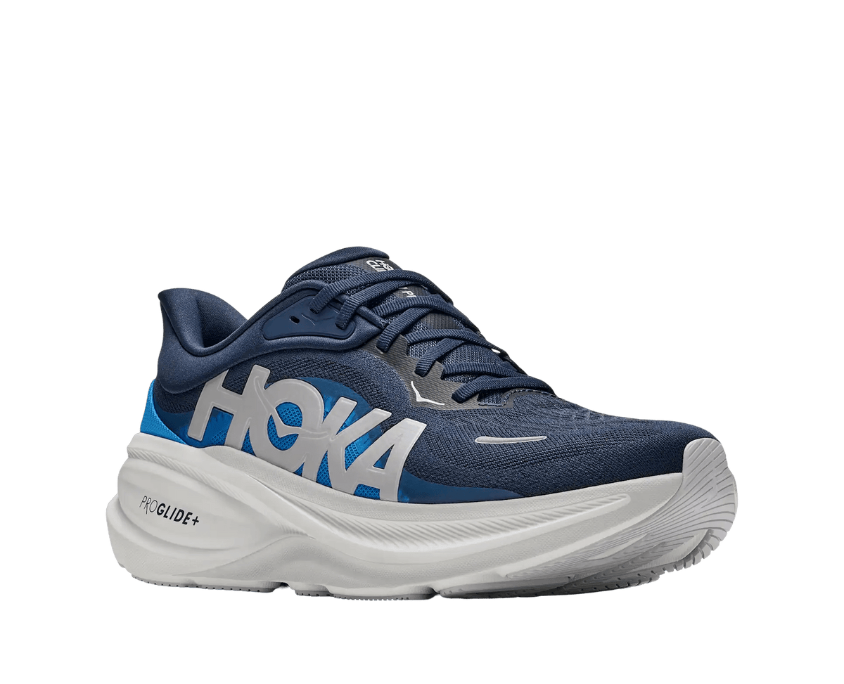 Hoka Men's Clifton Pro – Varsity Navy / Soft Cobalt - Interval Running