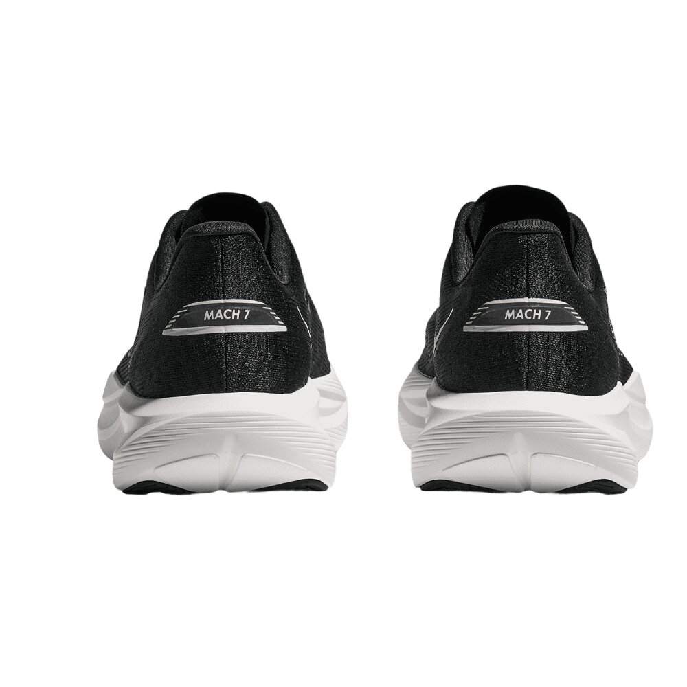 Hoka Men's Mach 7 – Black / White - Interval Running