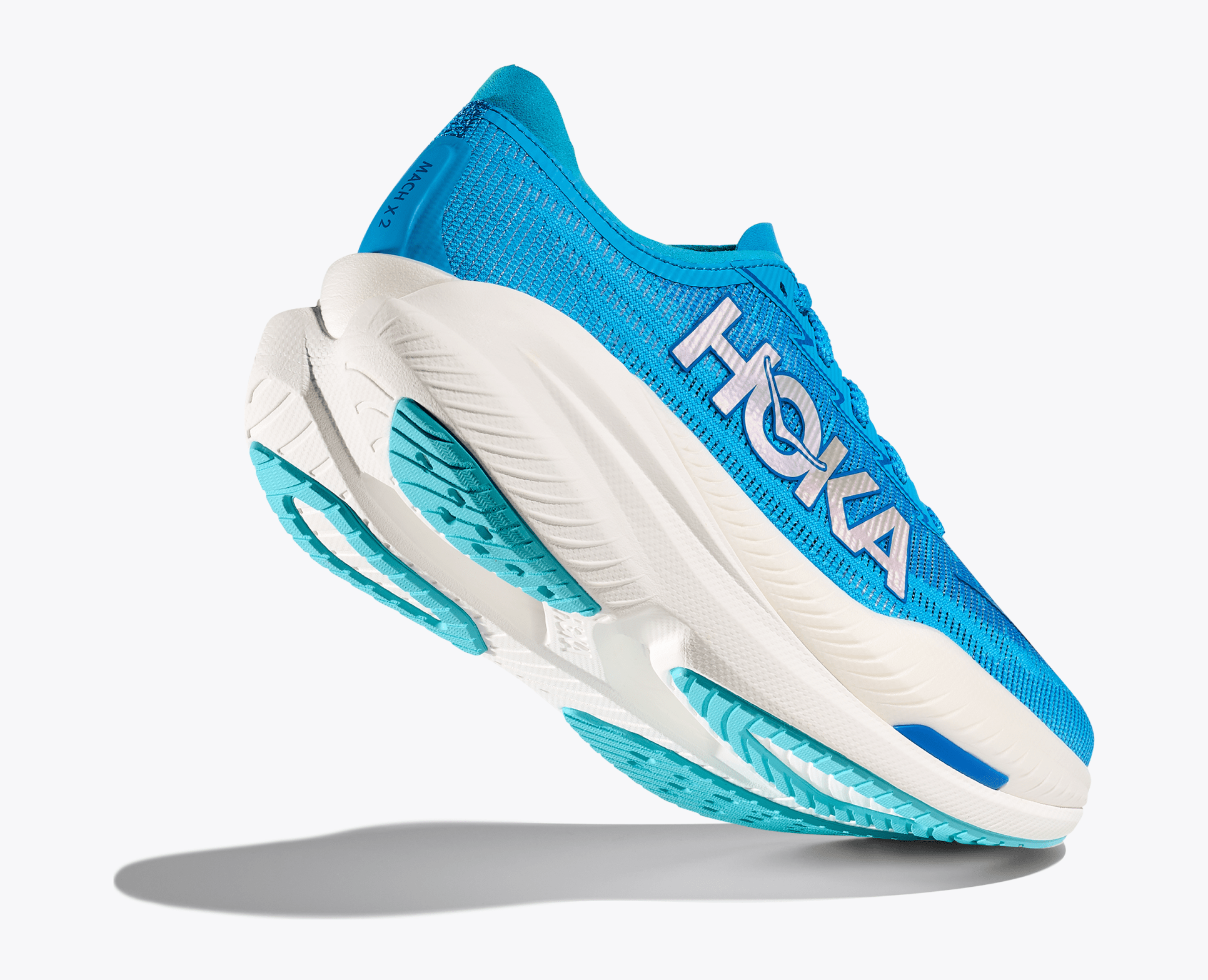 Hoka Men's Mach X 2 – Skyward Blue / Electric Cobalt - Interval Running