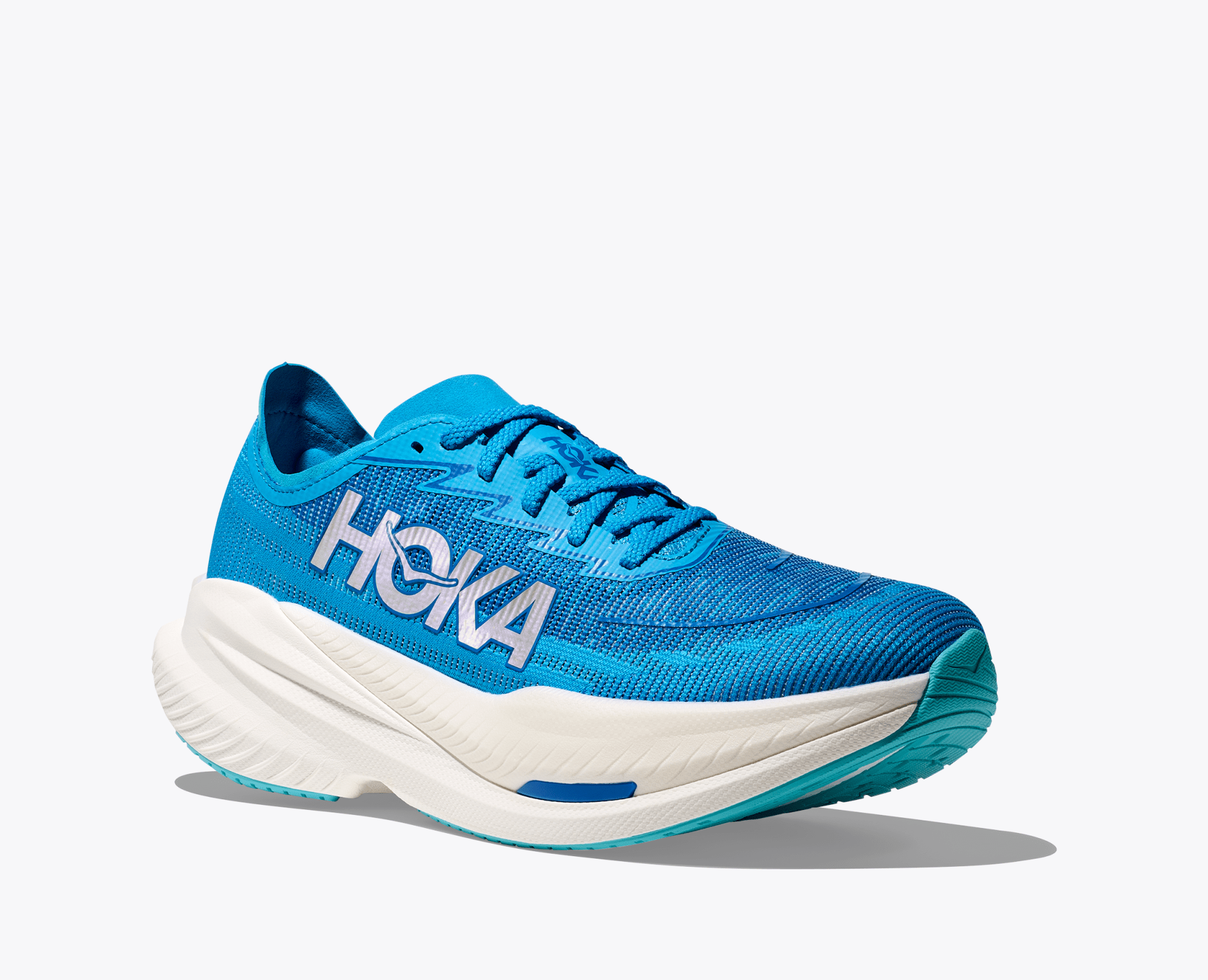 Hoka Men's Mach X 2 – Skyward Blue / Electric Cobalt - Interval Running