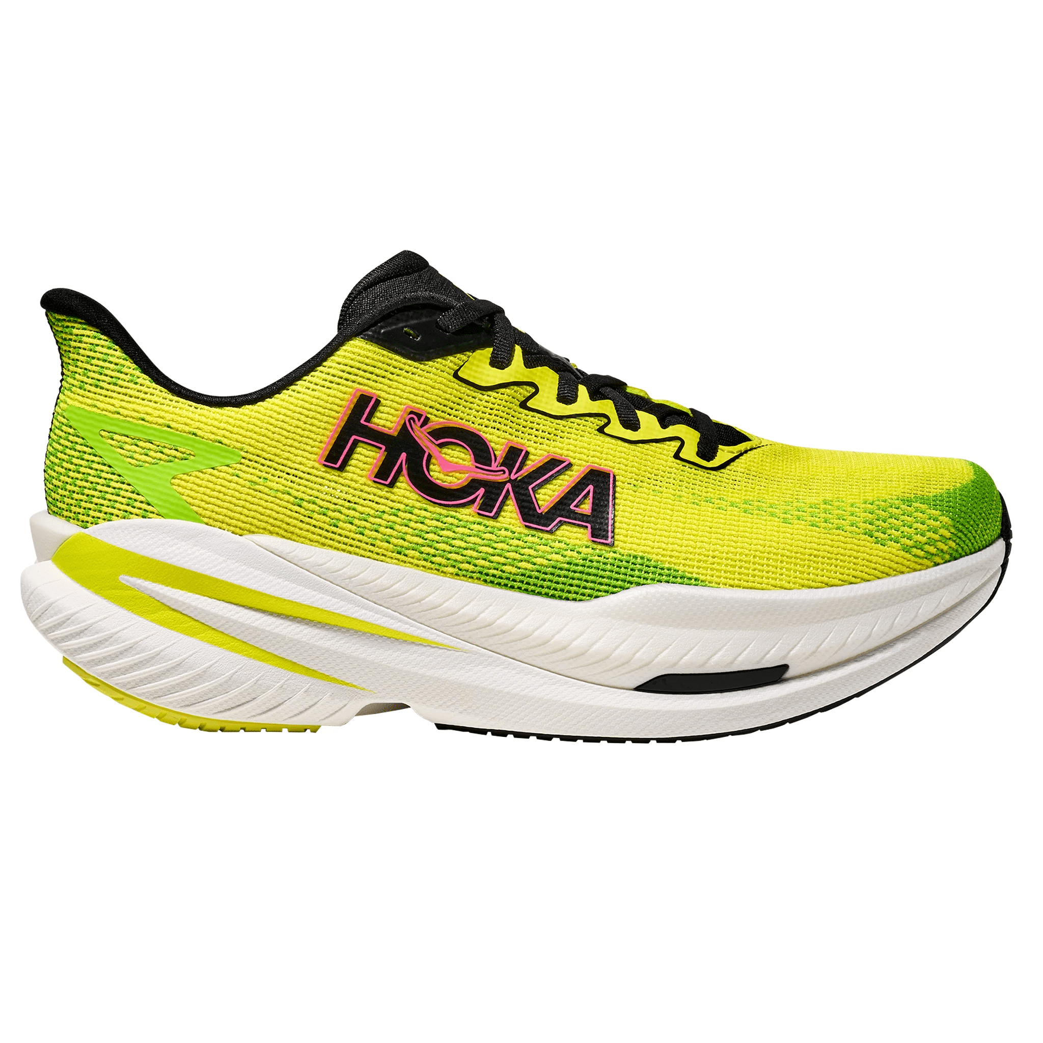 Hoka Men's Mach X3 | Neon Hoka Citrus / Neon Lime - Interval Running