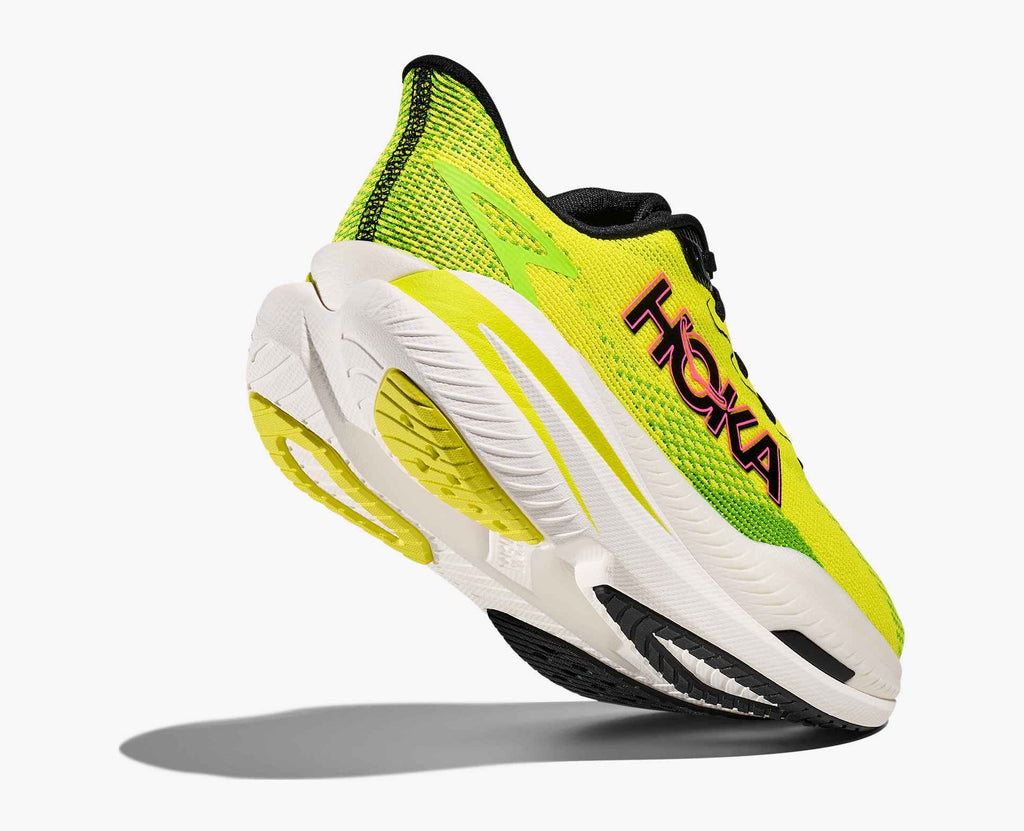 Hoka Men's Mach X3 | Neon Hoka Citrus / Neon Lime - Interval Running