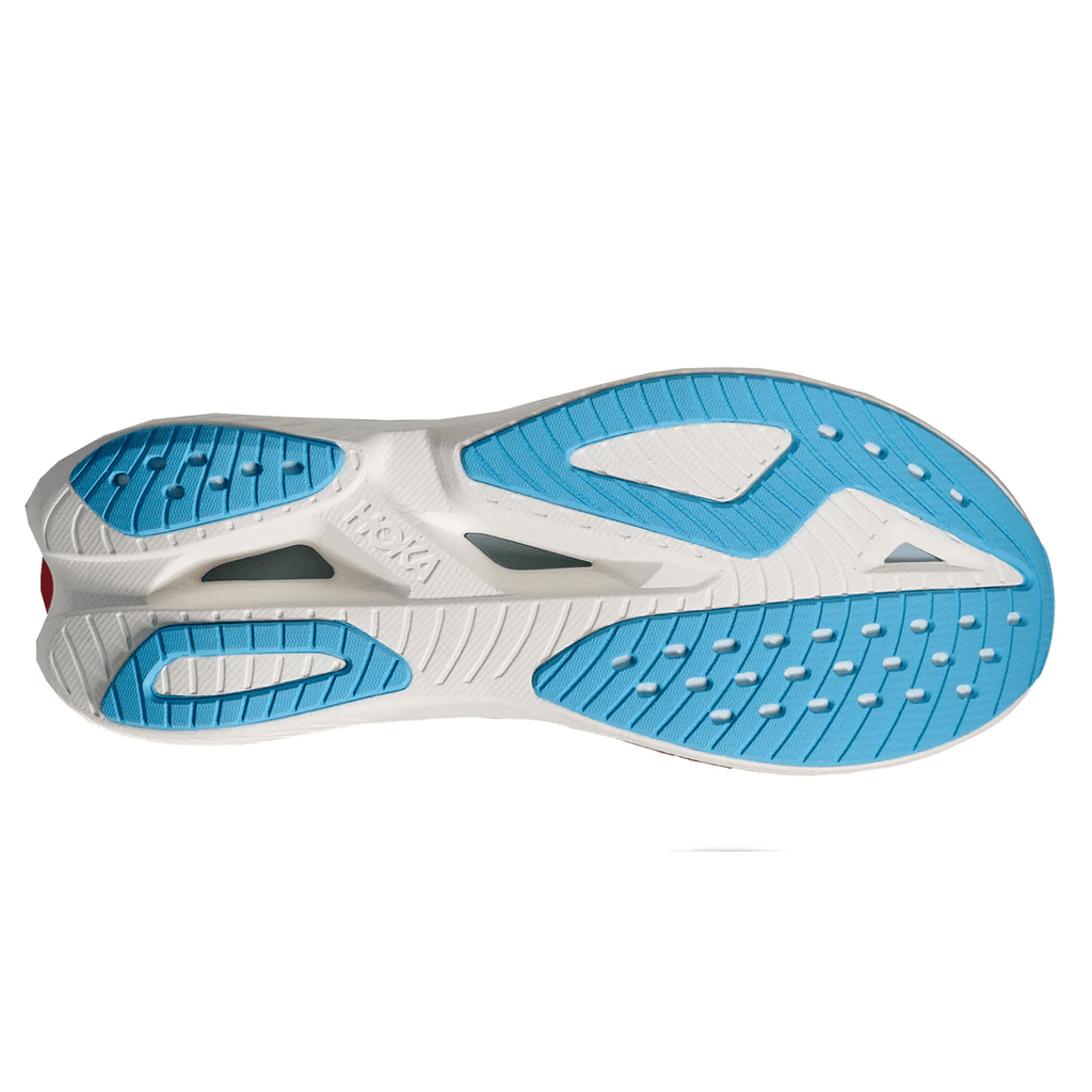 Hoka Men's Mach X3 | White / Alabaster - Interval Running