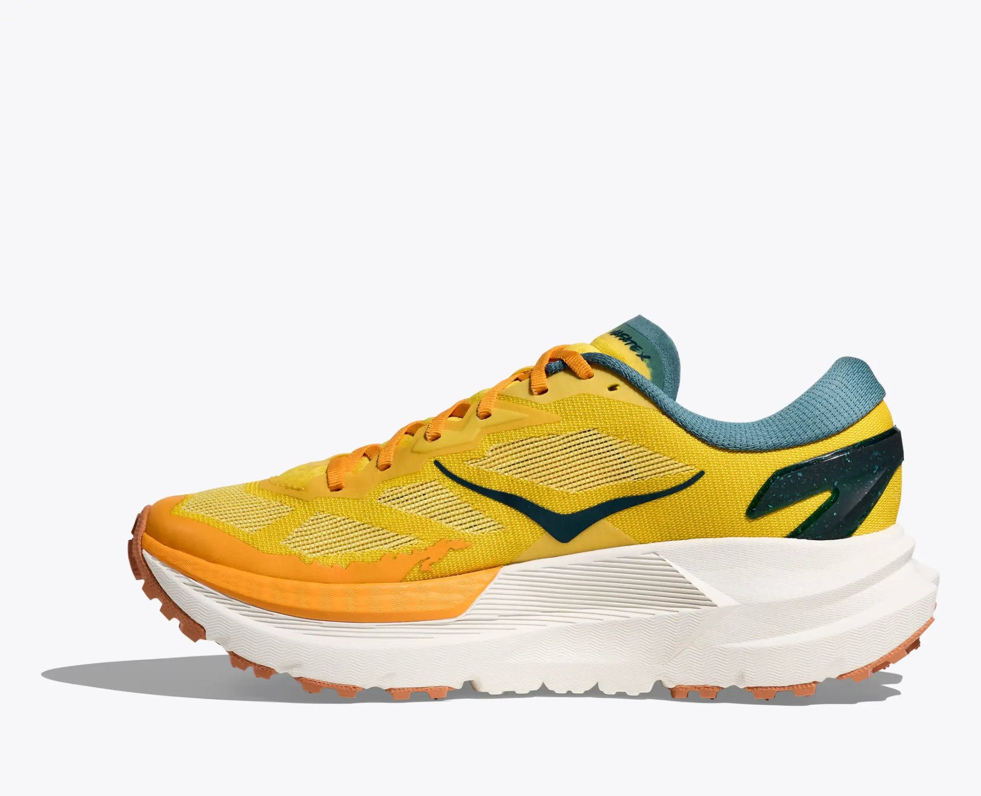 Hoka Men's Mafate X - Zest / Mountain Fog - Interval Running
