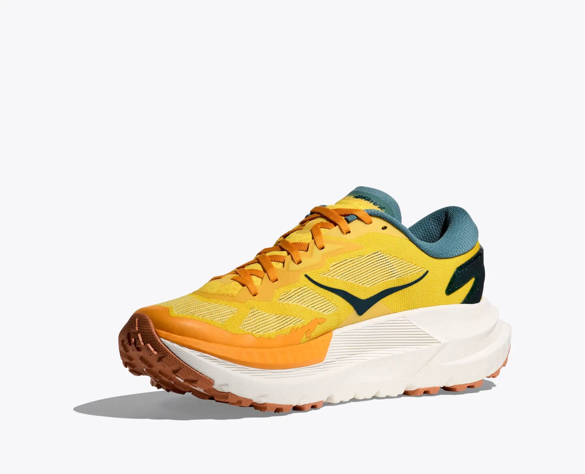 Hoka Men's Mafate X - Zest / Mountain Fog - Interval Running