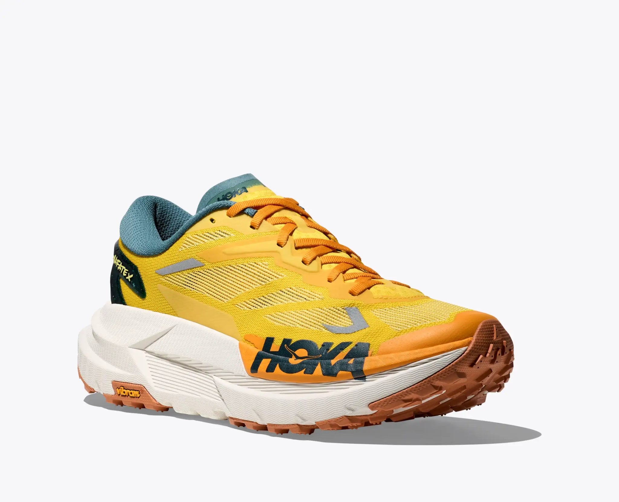 Hoka Men's Mafate X - Zest / Mountain Fog - Interval Running