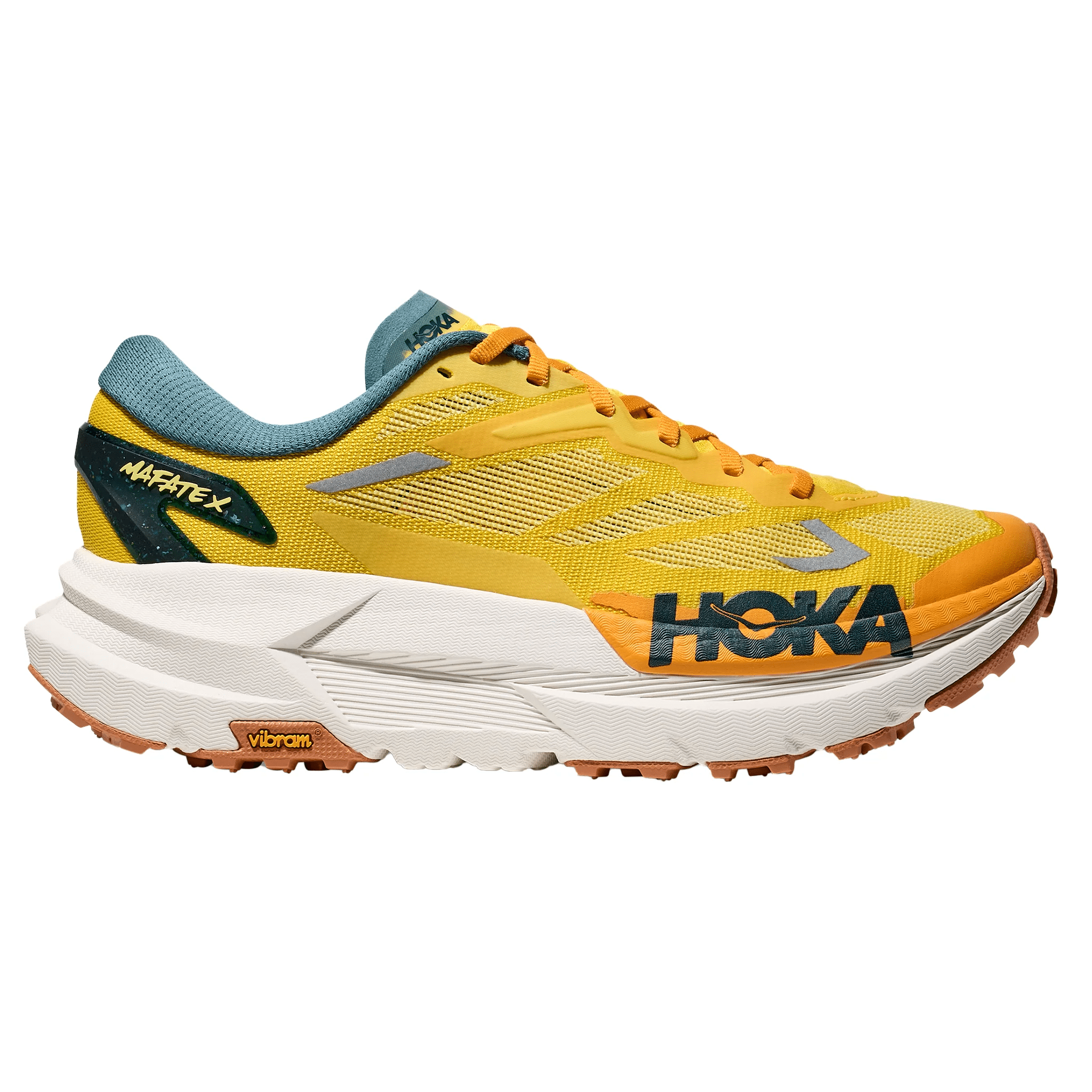 Hoka Men's Mafate X - Zest / Mountain Fog - Interval Running