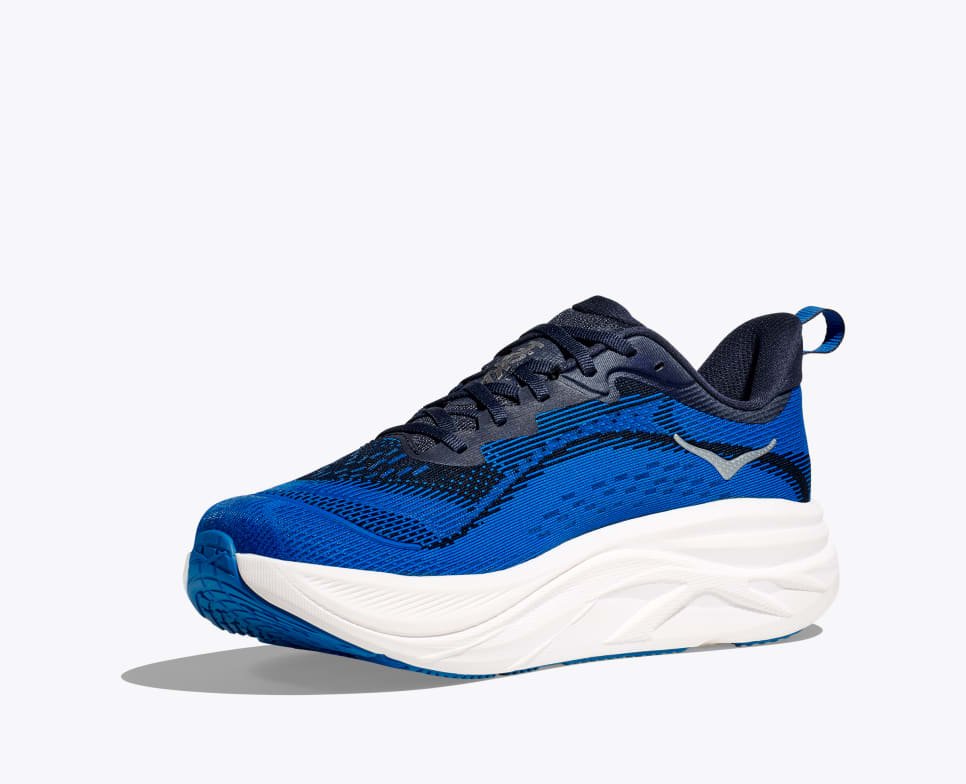 Hoka Men's Skyflow - Varsity Navy - Interval Running