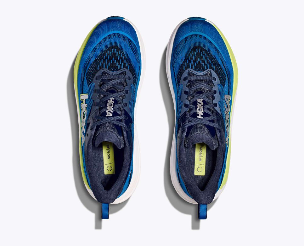 Hoka Men's Skyflow - Varsity Navy - Interval Running