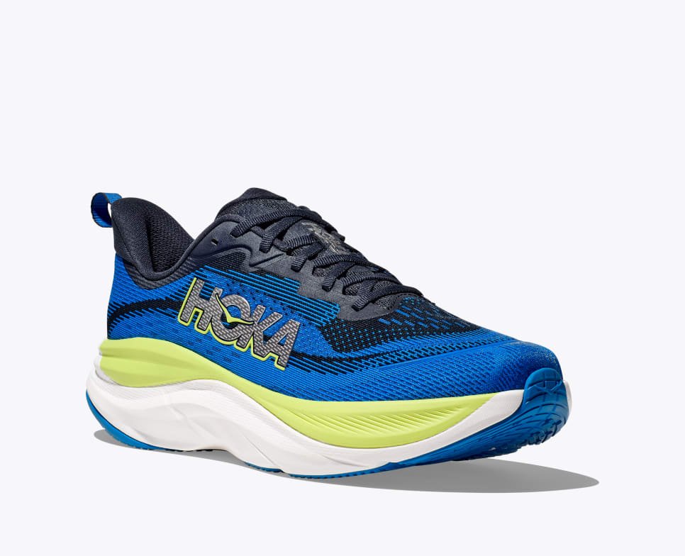 Hoka Men's Skyflow - Varsity Navy - Interval Running