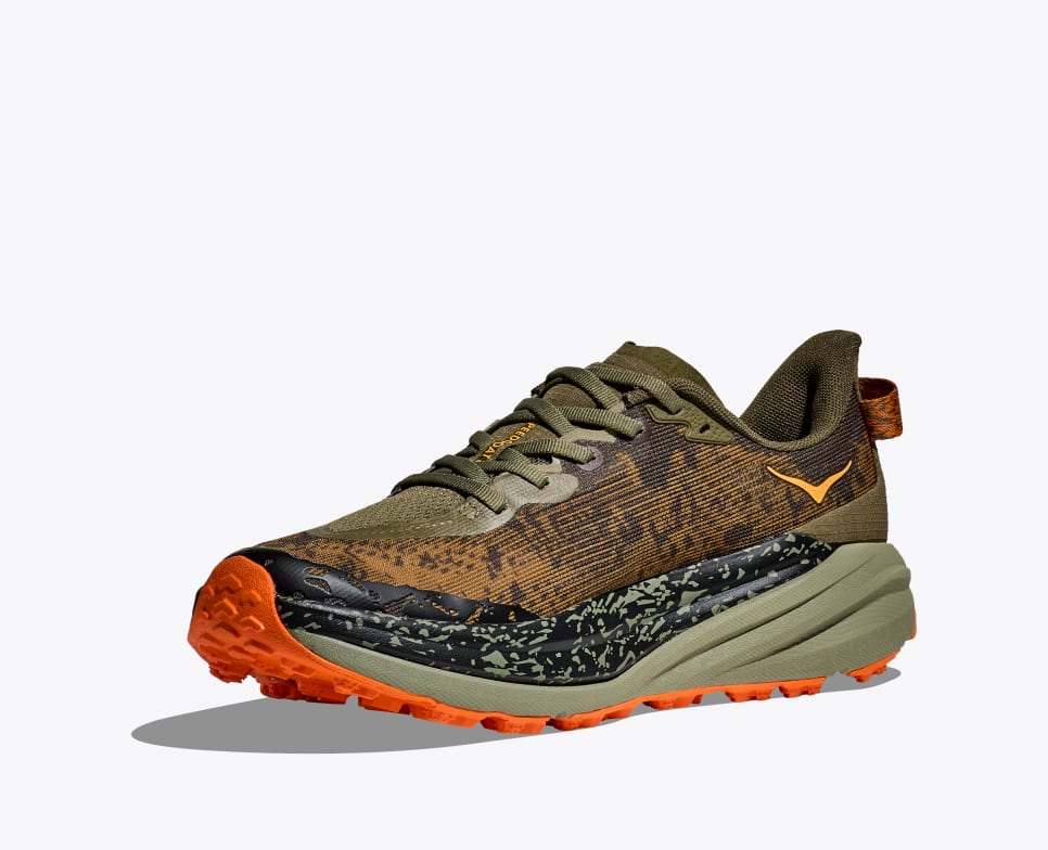 Hoka Men's Speedgoat 6 - Antique Olive - Interval Running