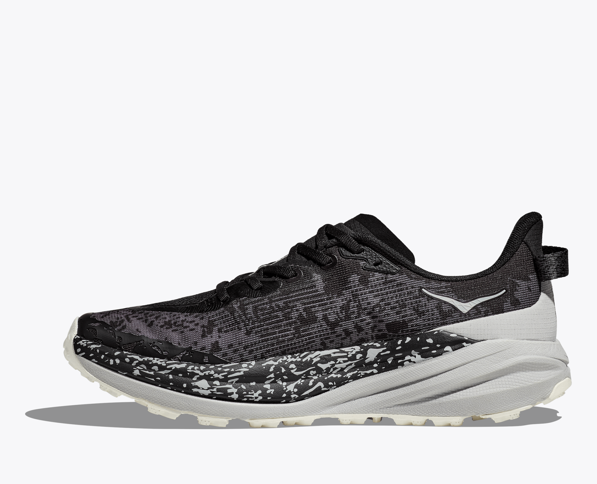Hoka Men's Speedgoat 6 - Black / Stardust - Interval Running