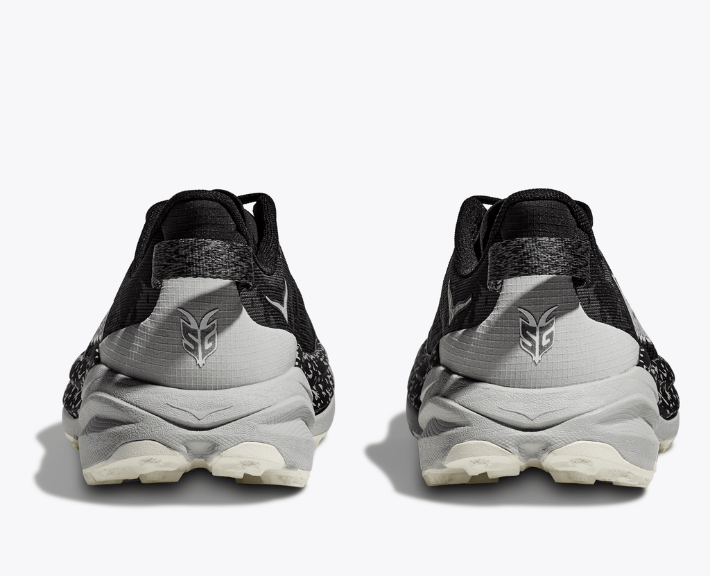 Hoka Men's Speedgoat 6 - Black / Stardust - Interval Running