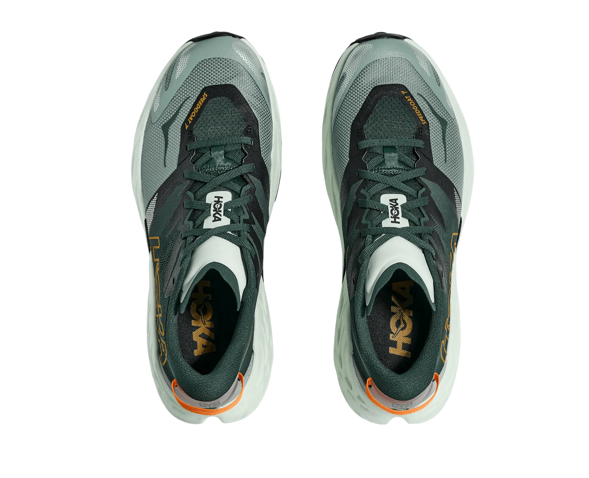 Hoka Men's Speedgoat 7 - Bay Leaf / Sea Glass - Interval Running