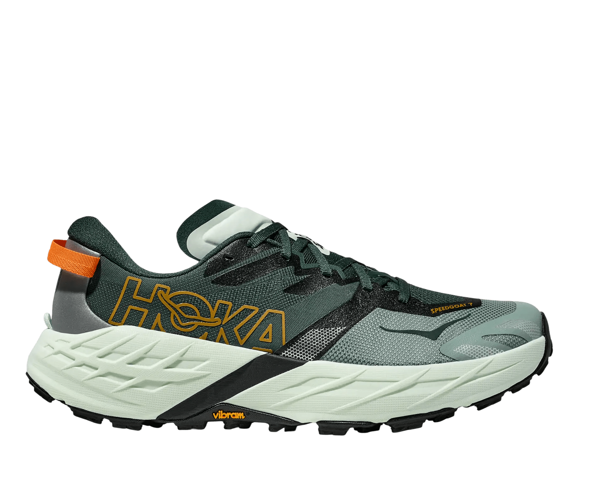 Hoka Men's Speedgoat 7 - Bay Leaf / Sea Glass - Interval Running