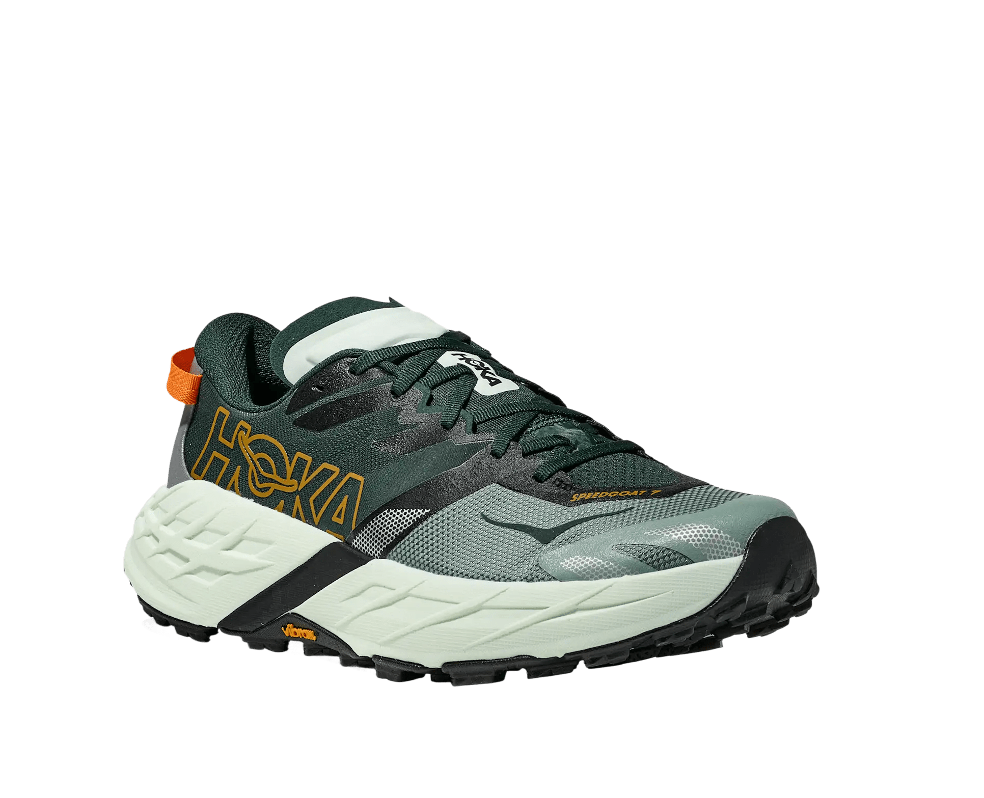 Hoka Men's Speedgoat 7 - Bay Leaf / Sea Glass - Interval Running