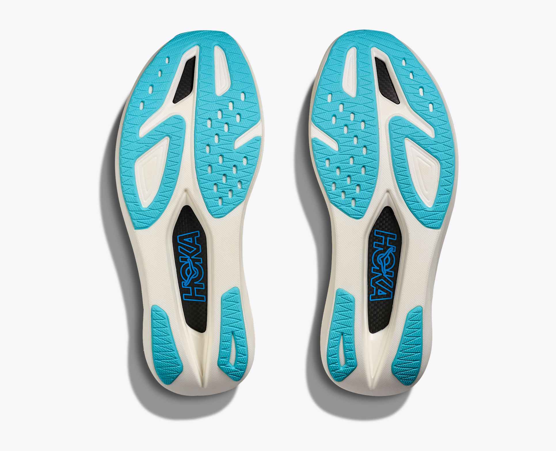 Hoka Rocket X 3 White/Black - Interval Running