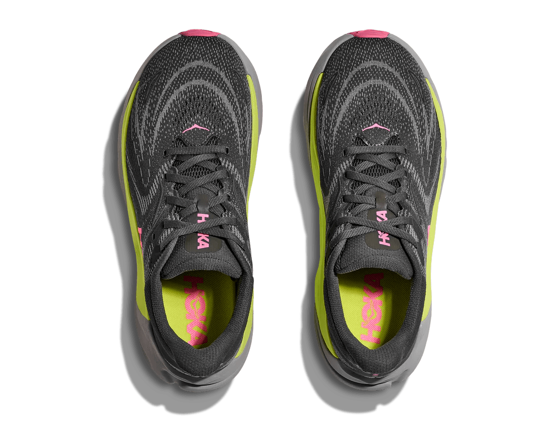 Hoka Women's Arahi 8 - Charcoal Grey / Grey Skies - Interval Running