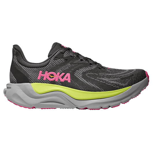 Hoka Women's Arahi 8 - Charcoal Grey / Grey Skies - Interval Running