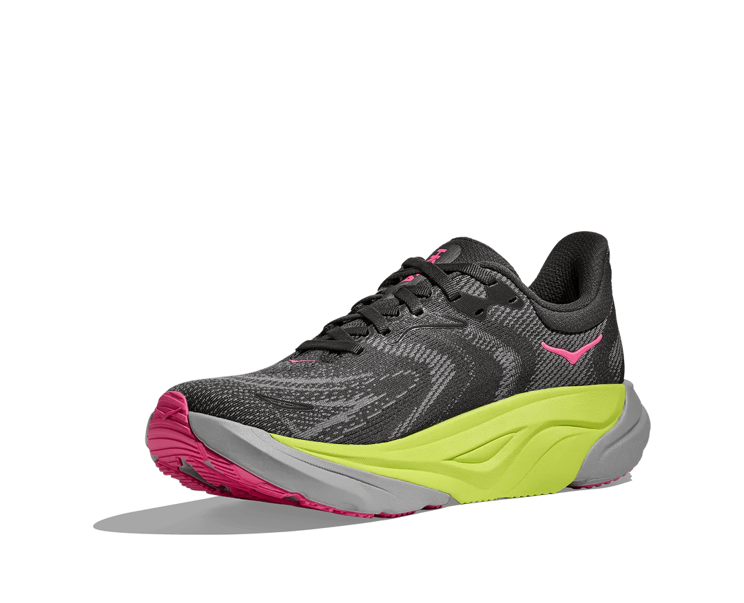 Hoka Women's Arahi 8 - Charcoal Grey / Grey Skies - Interval Running