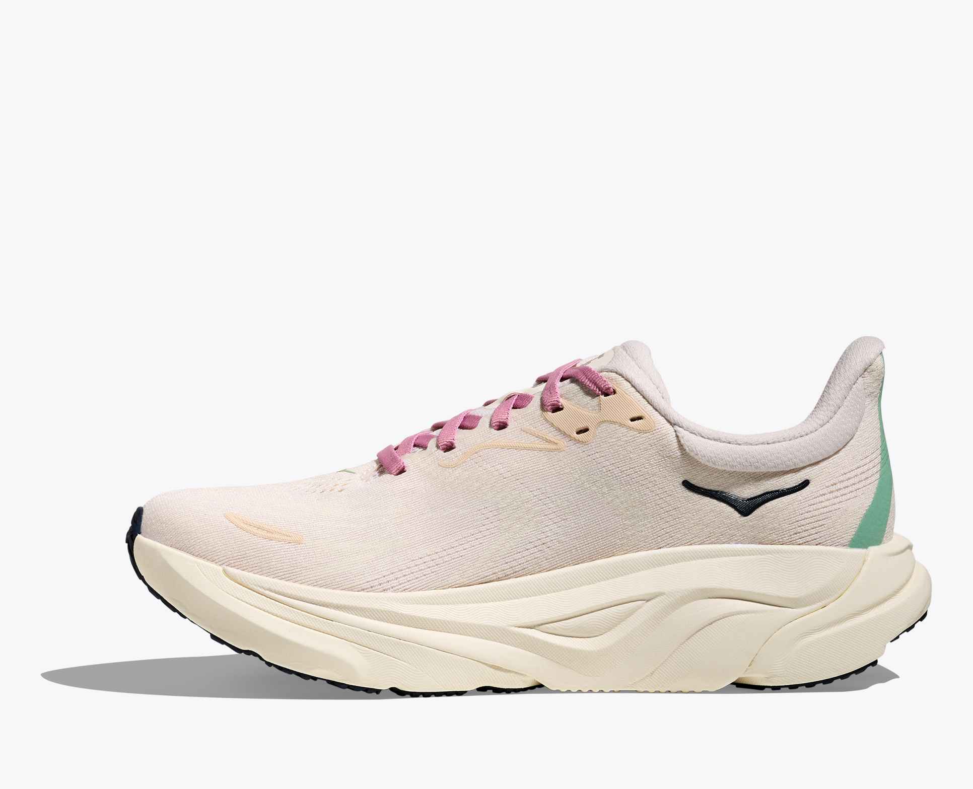 Hoka Women's Arahi 8 - Rose Cream / Alabaster - Interval Running