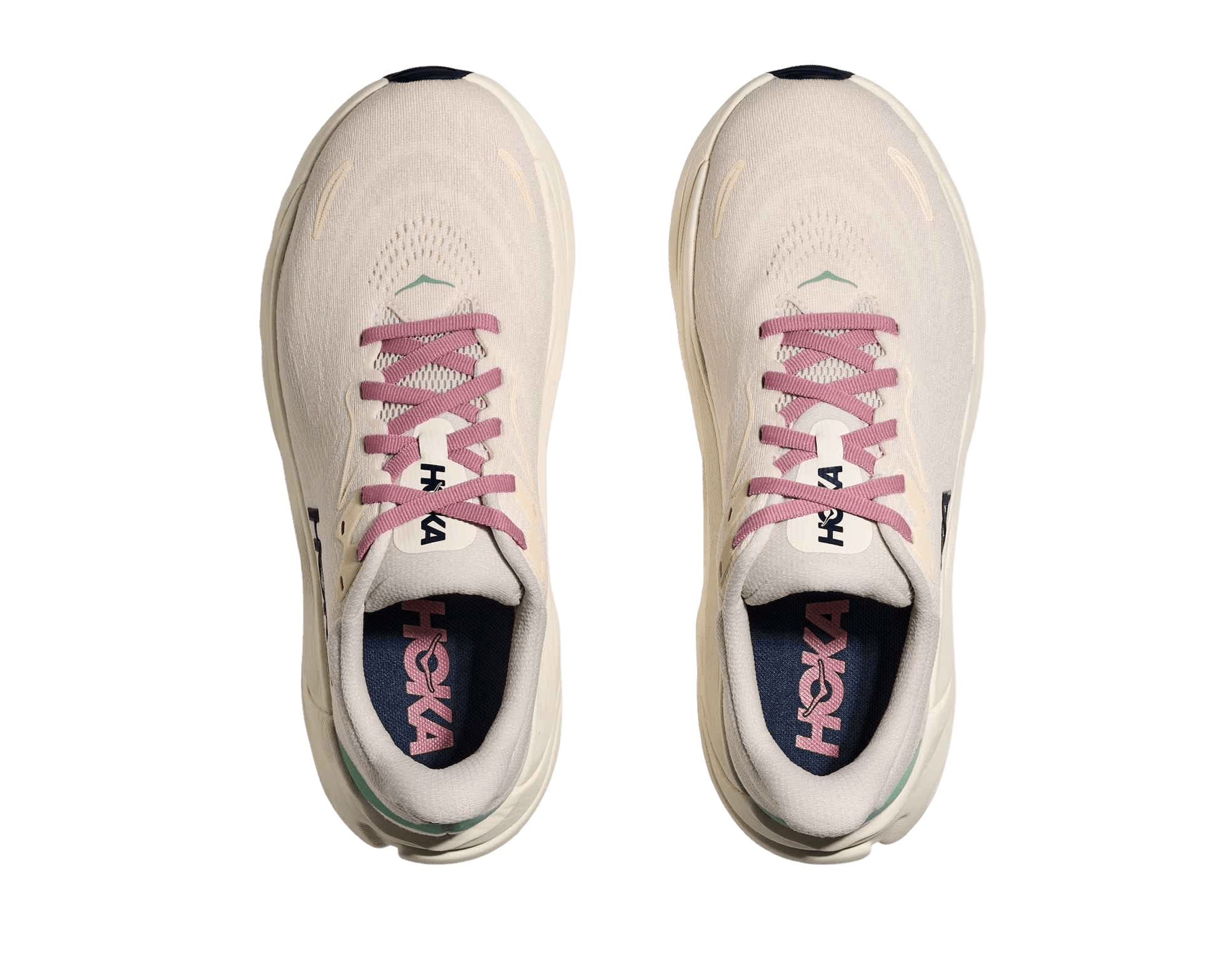 Hoka Women's Arahi 8 - Rose Cream / Alabaster - Interval Running