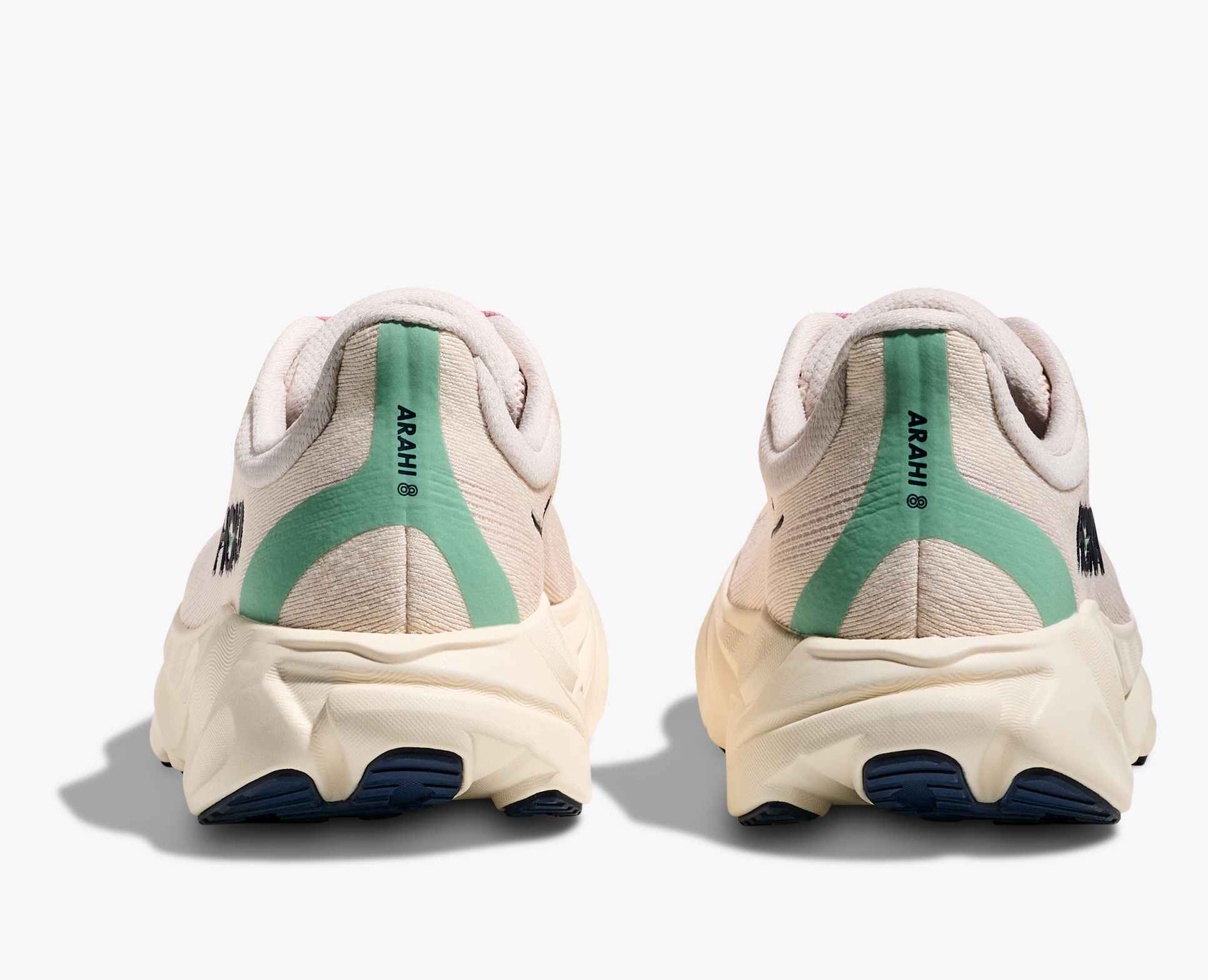 Hoka Women's Arahi 8 - Rose Cream / Alabaster - Interval Running