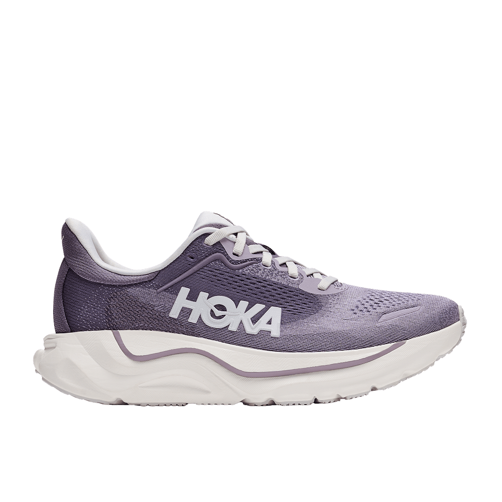 Hoka Women's Arahi 9 - Purple Fog / Mellow Lilac - Interval Running